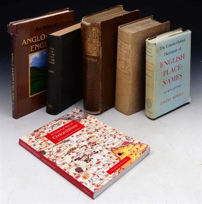 Lot 544 - A collection of History books including Bosworth's Anglo Saxon Dictionary