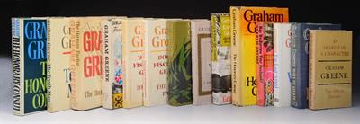 Lot 575 - A collection of GRAHAM GREENE. Some first editions