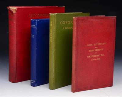 Lot 597 - Four books on the CITY of OXFORD. Royal Commission Historical Monuments HMSO 1939