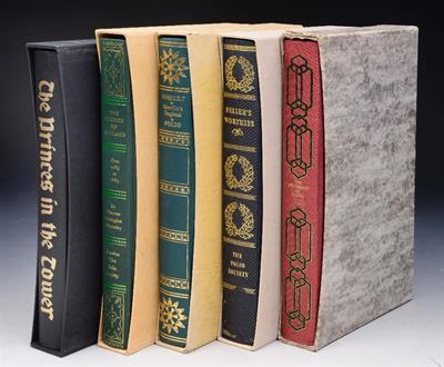 Lot 645 - FOLIO SOCIETY: A selection of History titles including Fuller's Worthies