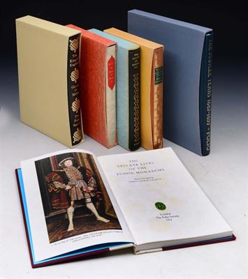 Lot 650 - FOLIO SOCIETY: A collection of books on the British Monarchy. 6