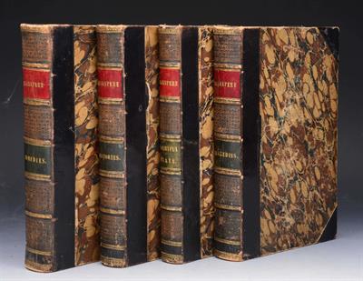 Lot 660 - The COMPLETE WORKS OF SHAKESPERE (correct spelling