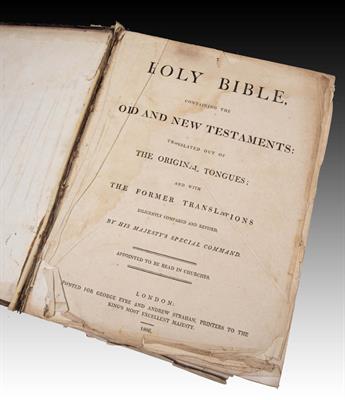 Lot 671 - The HOLY BIBLE