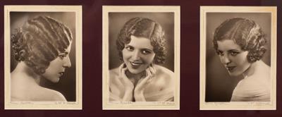 Lot 719 - A SET OF THREE PHOTOGRAPHIC PORTRAIT STUDIES