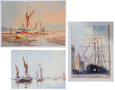 Lot 236A - AN ALBUM OF TWENTY WORKS BY THE WAPPING GROUP OF ARTISTS