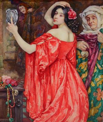 Lot 371 - CIRCLE OF ELEANOR FORTESCUE BRICKDALE (1871-1945)