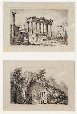 Lot 401 - ATTRIBUTED TO JAMES MERIGOT (act. 1772 - 1816)