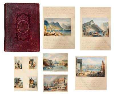 Lot 415 - A 19TH CENTURY ALBUM