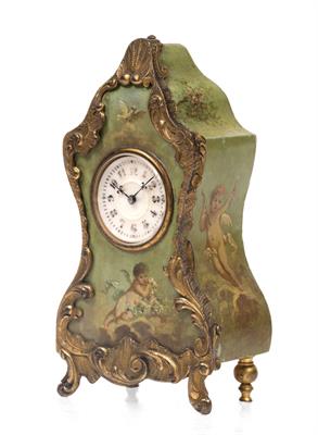 Lot 22 - A LATE 19TH CENTURY FRENCH BOUDOIR TIMEPIECE