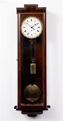 Lot 24 - A 19TH CENTURY VIENNA REGULATOR TIMEPIECE