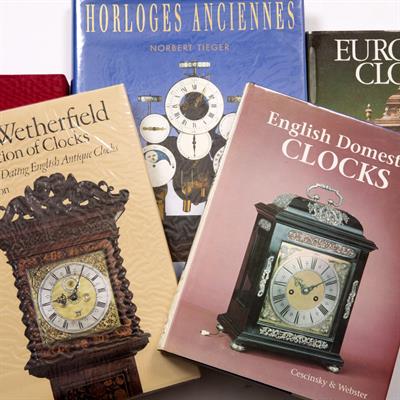 Lot 104 - A collection of books on British and European Clocks