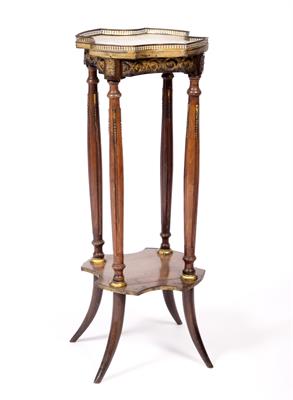 Lot 165 - A FRENCH TWO TIER JARDINIERE STAND