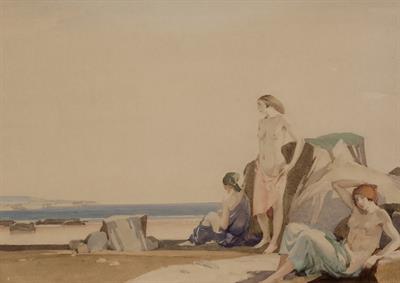 Lot 631 - Circle of William Russell Flint (1880-1969)