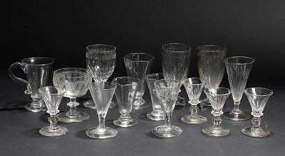 Lot 334 - A GROUP OF VARIOUS ANTIQUE WINE