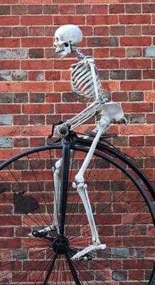 Lot 725 - WILFRED PRITCHARD (b.1970) 'PENNY FARTHING'