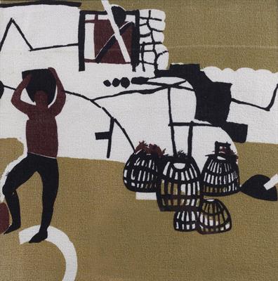 Lot 428 - Keith Vaughan (1912-1977) for Edinburgh Weavers