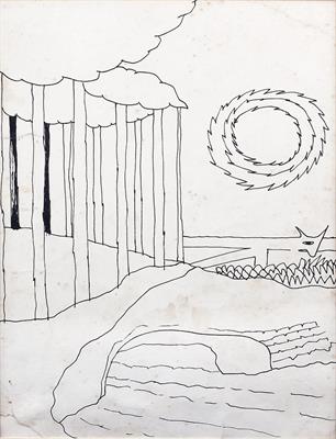 Lot 644 - Attributed to David Hockney (b.1937)