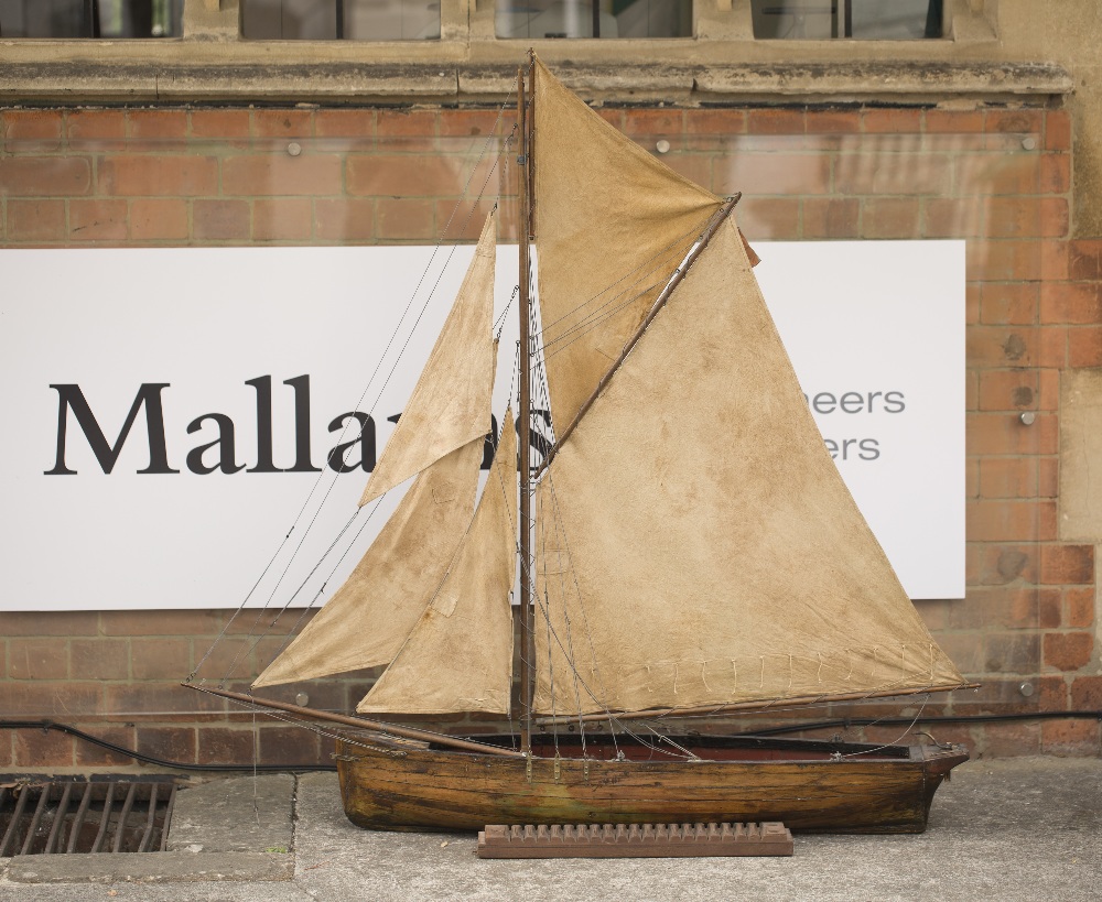 Lot 106 - Large model of a Ketch