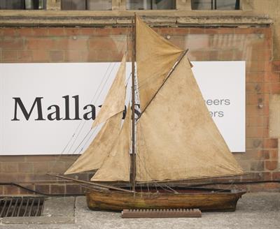 Lot 106 - Large model of a Ketch