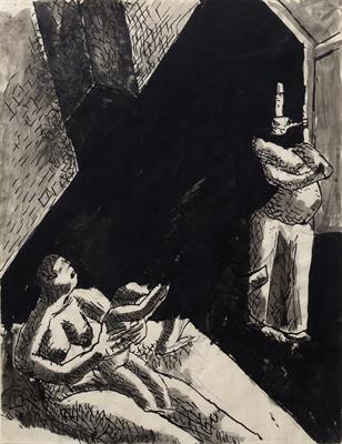 Lot 137 - Attributed to David Bomberg (1890-1957)