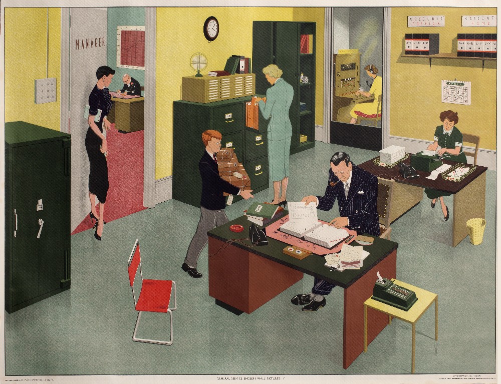 Lot 259 - Eight 1950's educational posters