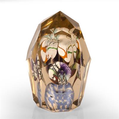 Lot 406 - Venetian millefiori paperweight