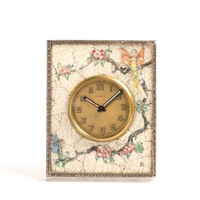 Lot 456 - Dressing table clock
