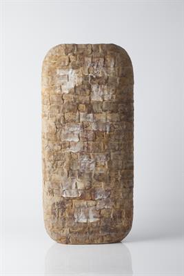 Lot 6 - Geoffrey Eastop (British, 1921-2014)
'Wall Pot', circa 1998
hand-built stoneware, sprayed, sponged