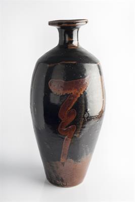 Lot 41 - David Leach (British, 1911-2005)
Vase
tenmoku glaze
impressed potter's seal
49cm high