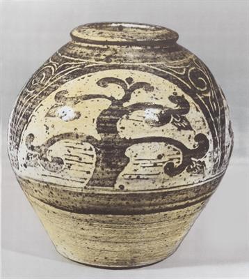 Lot 47 - Bernard Leach (British, 1887-1979)
Tree Jar, 1974
71/100, signed and numbered in pencil (in the