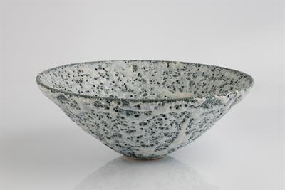 Lot 69 - Emmanuel Cooper (British, 1938-2012)
Bowl
white pitted volcanic glaze
impressed potter's seal
30