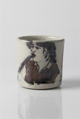 Lot 81 - Eric James Mellon (British, 1925-2014)
'Jessica' tea bowl
impressed potter's seal and signed, titled