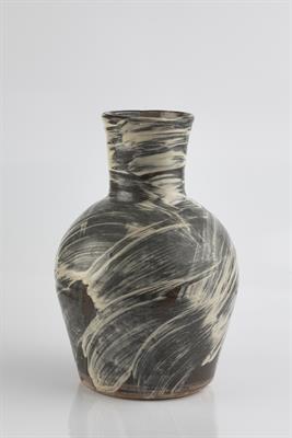 Lot 88 - ‡William Marshall (British, 1923-2007) at Leach Pottery
Vase
brushed hakeme glaze
impressed potter's