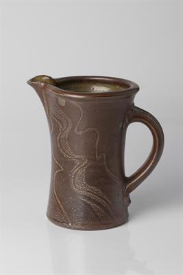 Lot 98 - Michael Casson (British, 1925-2003)
Jug
wave decoration
painted potter's monogram
18cm high