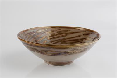 Lot 125 - Nick Caiger-Smith (British, Contemporary)
Bowl
lustre, decorated with swirl and abstract