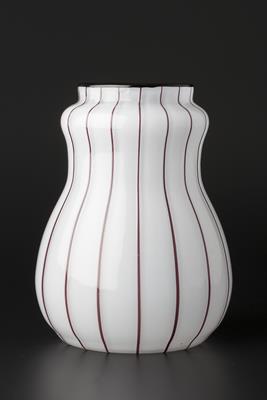 Lot 174 - Michael Polowny (Austrian, 1871-1954) (attributed to) for Loetz
Vase, circa 1910-20
white cased