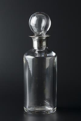 Lot 268 - Robert Welch (British, 1929-2000)
Decanter
lead crystal glass with hammered silver