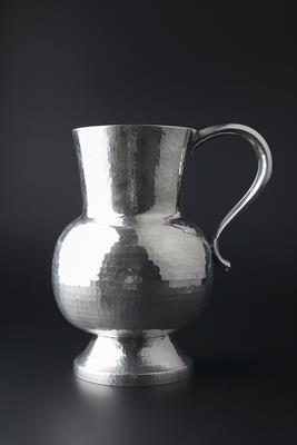 Lot 275 - Pedro Leites for Tane of Mexico
Silver hammered jug
engraved signature
stamped manufacturer's and