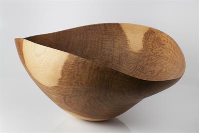 Lot 282 - Anthony Bryant (British, Contemporary) 
Vessel, 1994
signed, dated and inscribed
oak
30