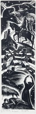 Lot 396 - Clare Leighton (British, 1901-1988)
The Nativity
32/50, signed, titled, numbered and inscribed in