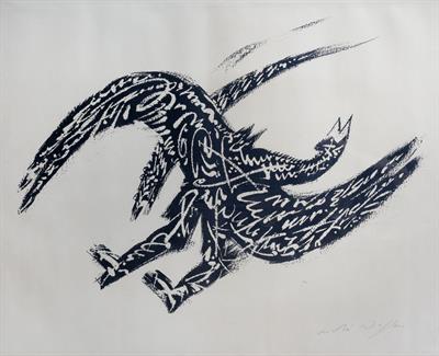 Lot 412 - Andre Masson (French, 1895-1987)
Bird form
signed in pencil (lower right)
lithograph
48cm x 62cm