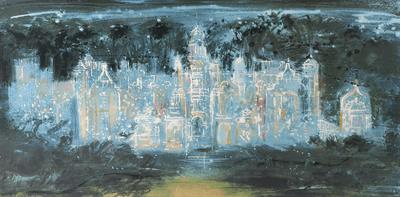 Lot 463 - ‡John Piper (British, 1903-1992)
Harlaxton (Blue), 1977 (Levinson 270)
25/75, signed and inscribed