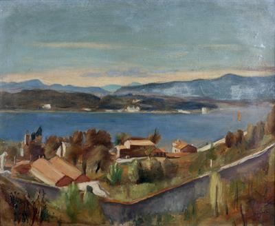Lot 538 - ‡Henri Hayden (French, 1883-1970)
'Le Littoral', circa 1911
signed (lower right)
oils on canvas
36cm