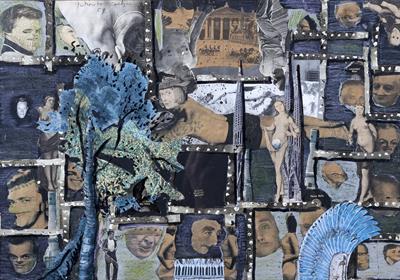 Lot 589 - Christo Coetzee (South African, 1929-2000)
Untitled, 1959
signed and dated in pen (upper
