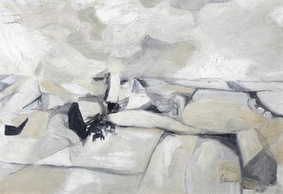 Lot 598 - Circle of Alan Reynolds (British, 1926-2014)
Winter landscape with cattle
oils on board
33cm x 48cm