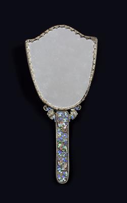 Lot 258 - A Chinese hand mirror