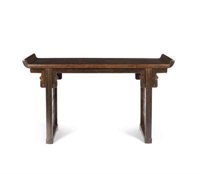 Lot 304 - A Chinese hardwood altar table