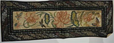 Lot 422 - Two Chinese embroidered shawls