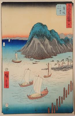 Lot 605 - Ando Hiroshige (Japanese 1797-1858)