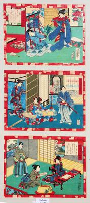 Lot 637 - Utagawa Yoshiiku (Japanese